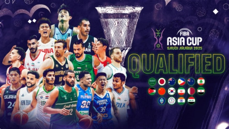 8月在沙特舉辦！FIBA官網(wǎng)：男籃亞洲杯抽簽儀式將在下月8號舉行